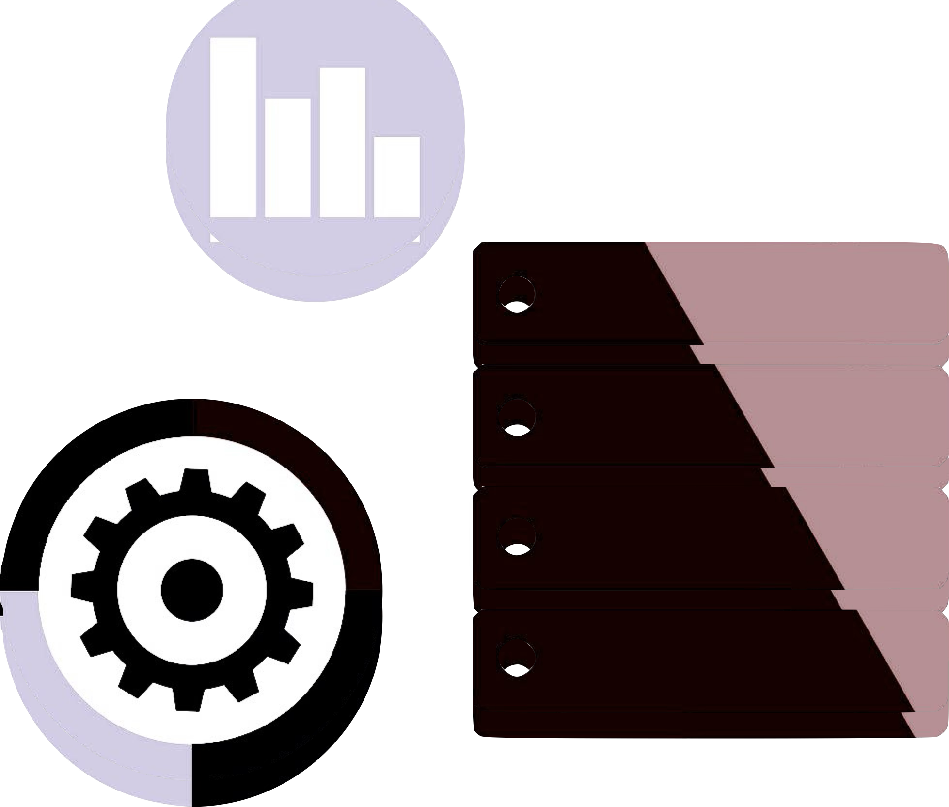 Mobile automation network illustration